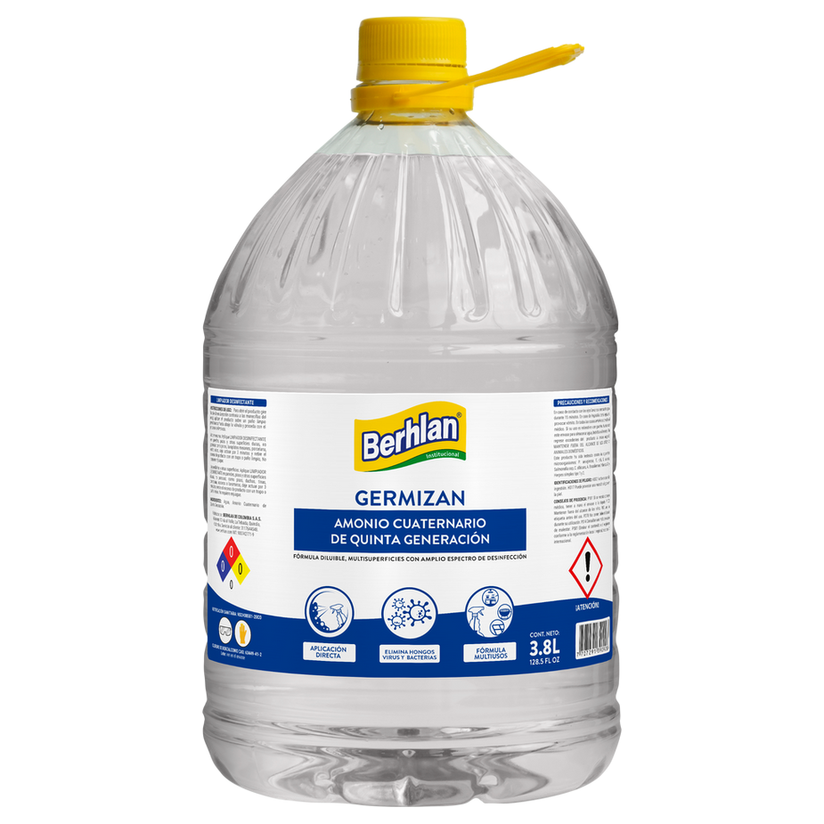 Germizan Desi Concentrado x500 químico limpieza institucional