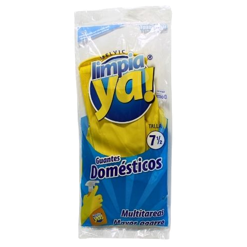 Guante Domestico Talla 7.5 Cal.15 Amarillo