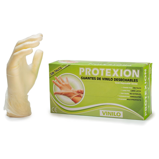 Guante Vinilo Protex T/l 10