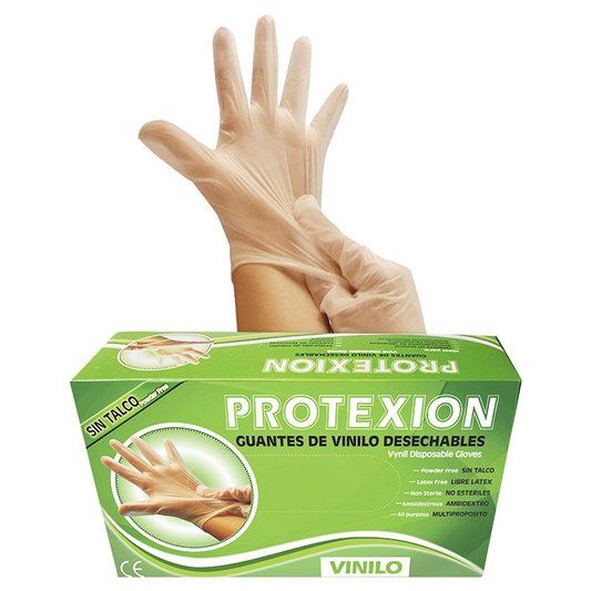 Guante Vinilo Protex T/m 10