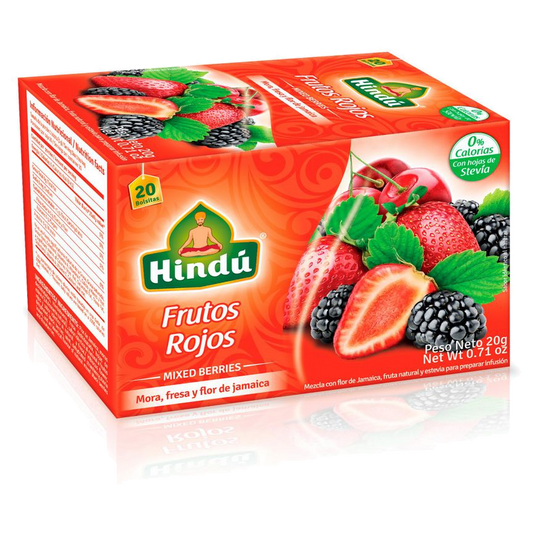 Infusion Hindu Frutos Rojos