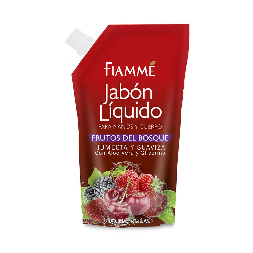 Jabón Líquido con Aloe Vera y Glicerina Frutos del Bosque x 350m