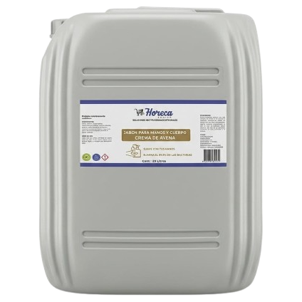 Jabon Manos y Cuerpo Crema de Avena 20 L