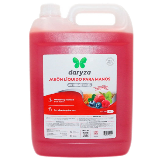 Jabón Líquido Manos Frutos Rojos x3800 ml