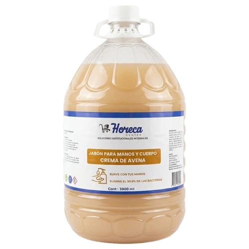Jabon Manos y Cuerpo Crema de Avena 3850 ml