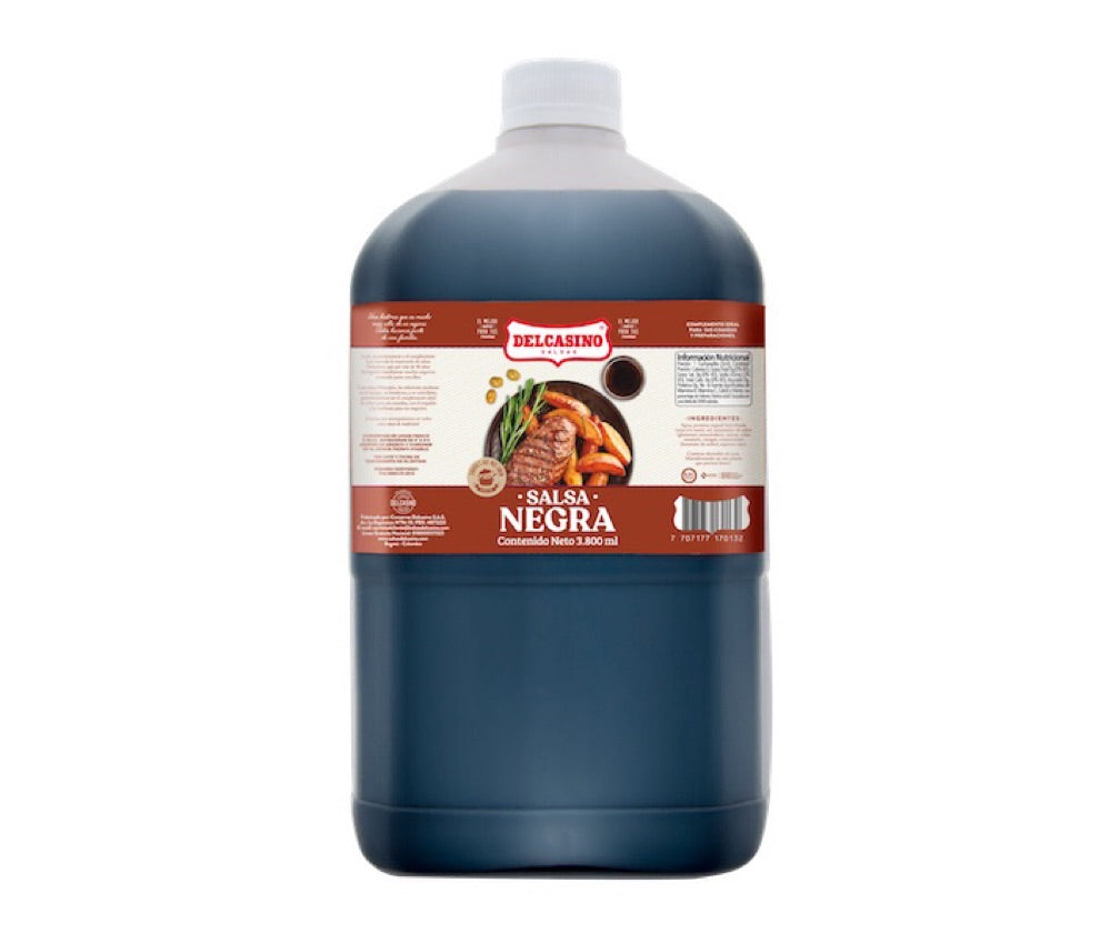 Salsa Negra Del Casino X 3800 ML