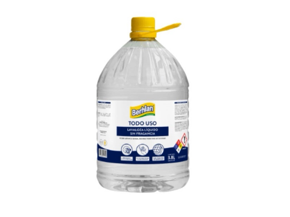 Detergente Líquido Todo Uso Neutro x 3800 ML
