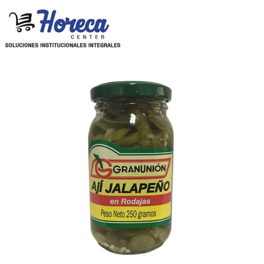 Ají Jalapeño en rodajas x 250 gramos