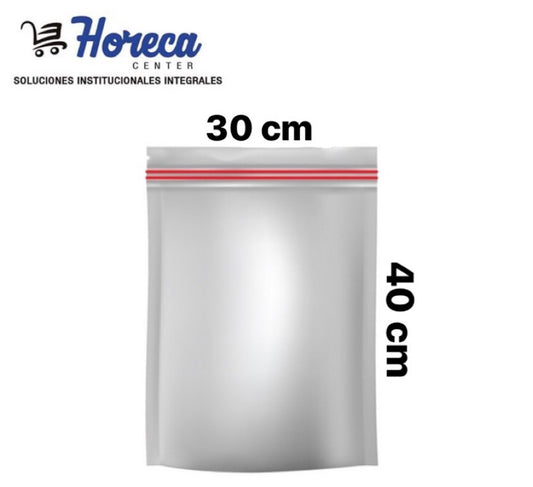 BOLSA ZIPPER 40L X 30A PX100
