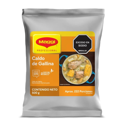 Caldo De Gallina Maggi NPRO X 500 GR