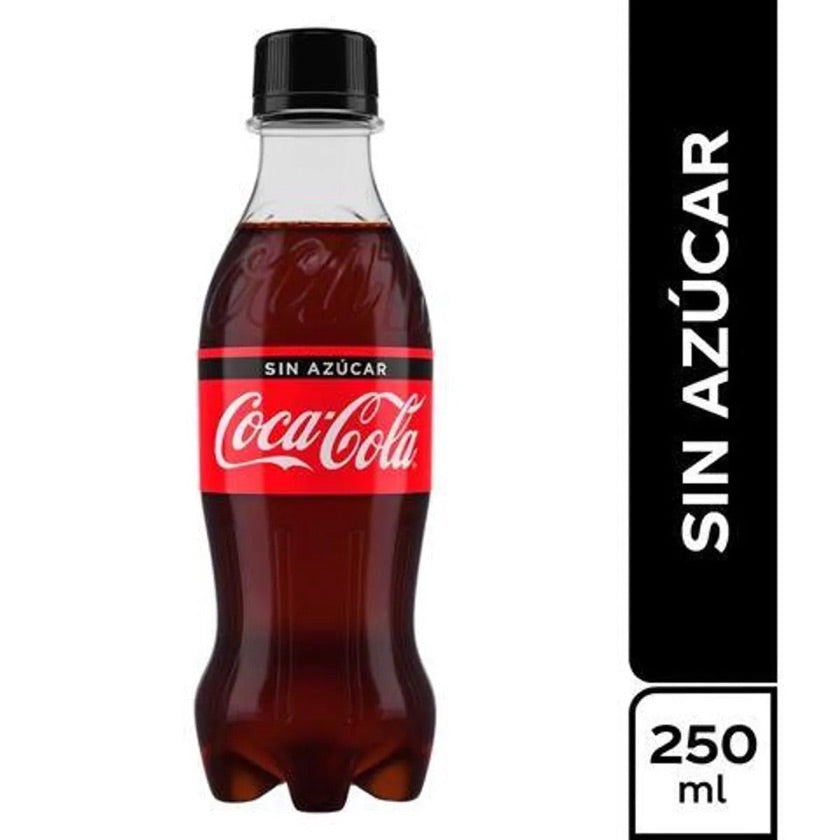 Coca Cola Sin Azúcar 250Ml Paca x 12 UNIDADES