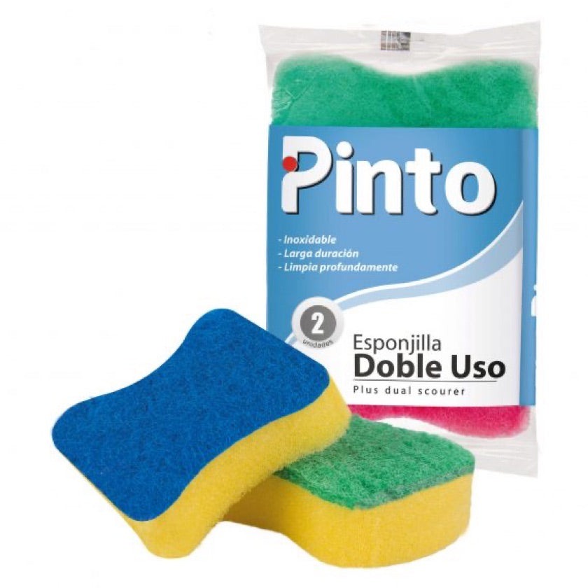 Esponja Doble Uso Plus x 2Und