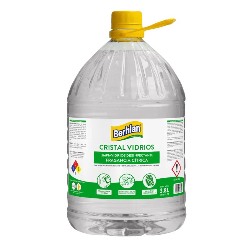Cristal Vidrios Cítrico X 3800 ML