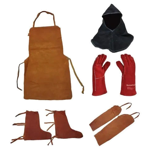Kit Traje de Proteccion (camisa Capucha-pantalon-polainas)