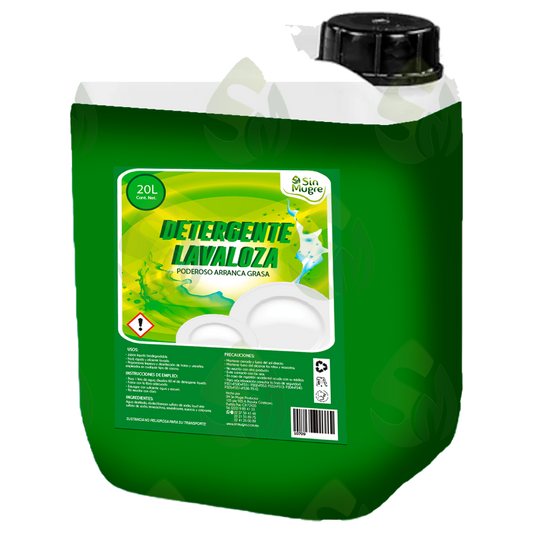 Lavaloza Liquido Gleclean Limón 20 lt