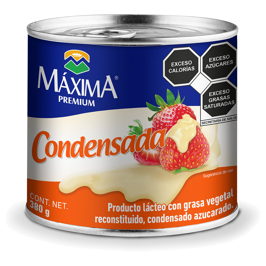 Leche condensada dispensador 380 gramos marca Horeca Center