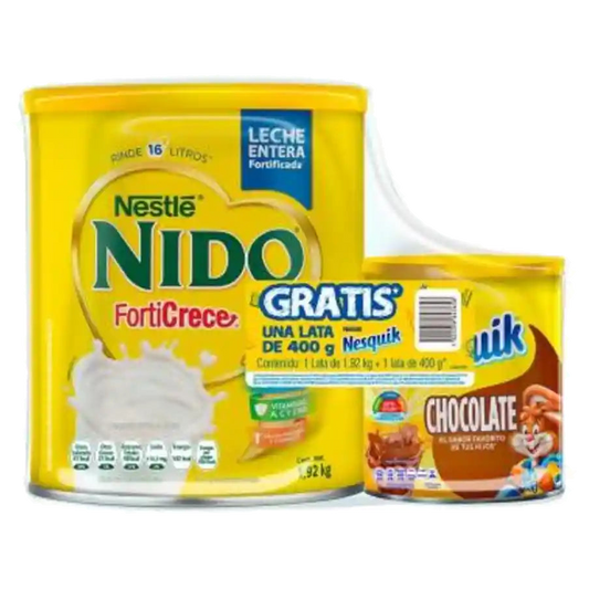Leche Polvo Entera Forti Hierro x400 gr