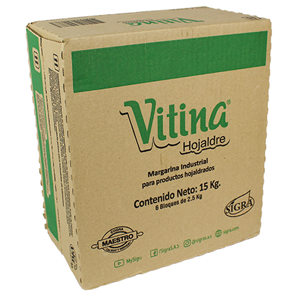 Margarina Vitina Hojaldre x 2.5 kg