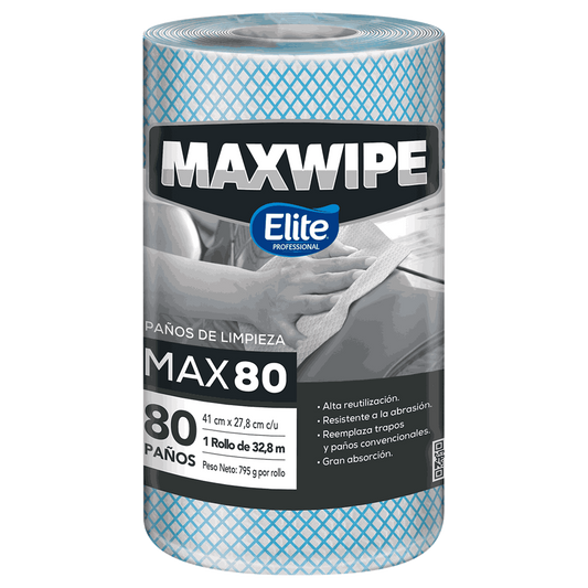 Maxwipe 80 Azul x 80 Paños