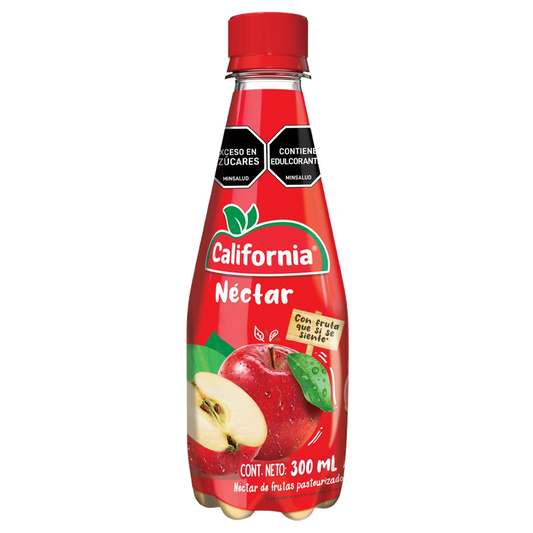 Néctar California Manzana Pet 300mil x24