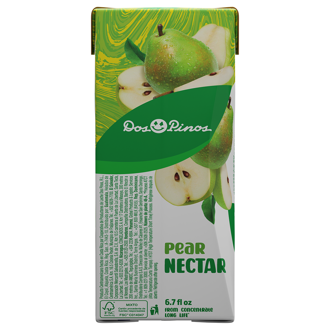 Néctar Pera 200 ml marca Horeca Center para servicios de alimentación