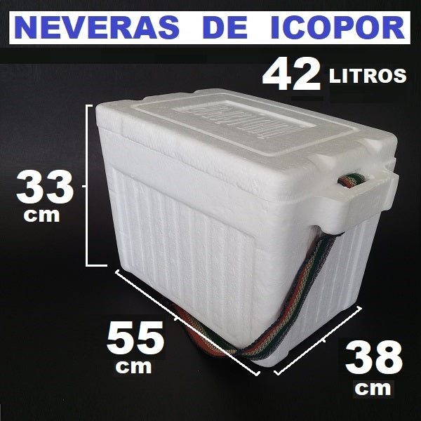Nevera Icopor #42 paquete x6 para cocina profesional
