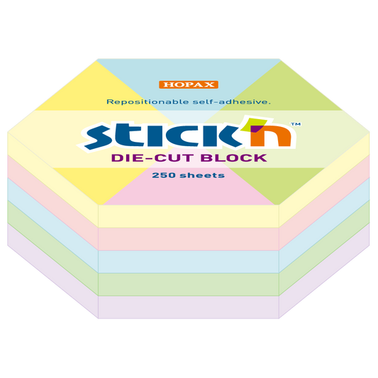 Notas Adhesivas Remov 250h Dip x6 75x75 Color Surtido