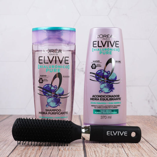 Shampoo/acond Pack Elvive Rizos Defin. x400 ml