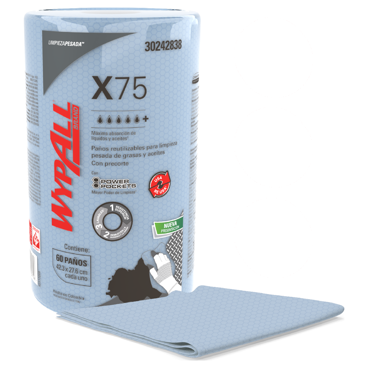 Paño Ind Maxpro7 Xtreme Capsulado 88h6