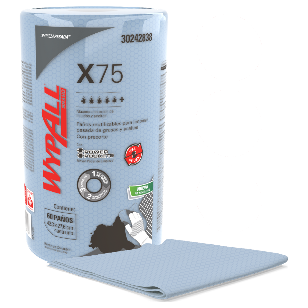 Paño Ind Maxpro7 Xtreme Capsulado 88h6