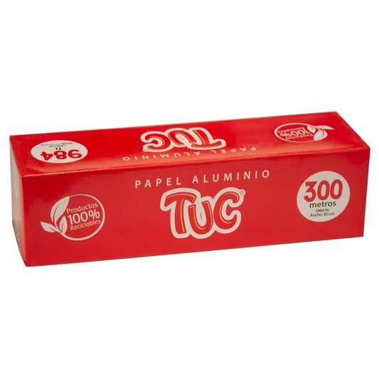 Papel Aluminio Tuc x 300 mt
