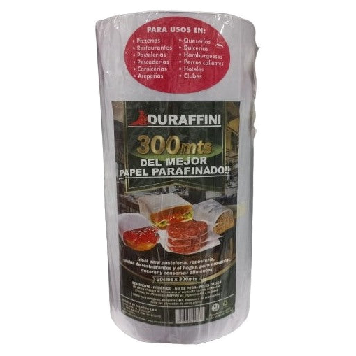 Papel Parafinado Rollo x300 mt