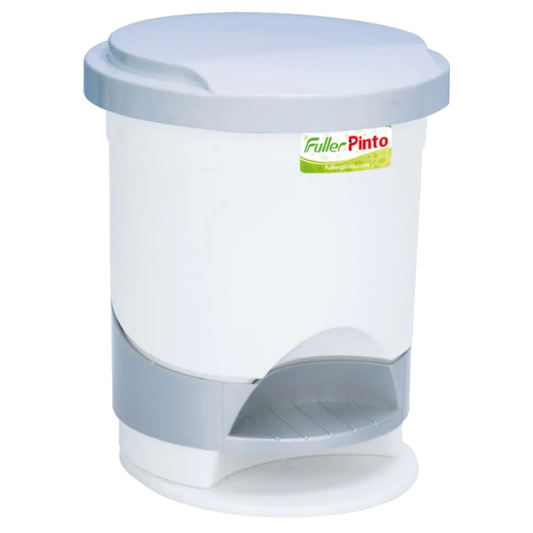 Papelera Pedal Red 6 lt Blanca sin Marcar