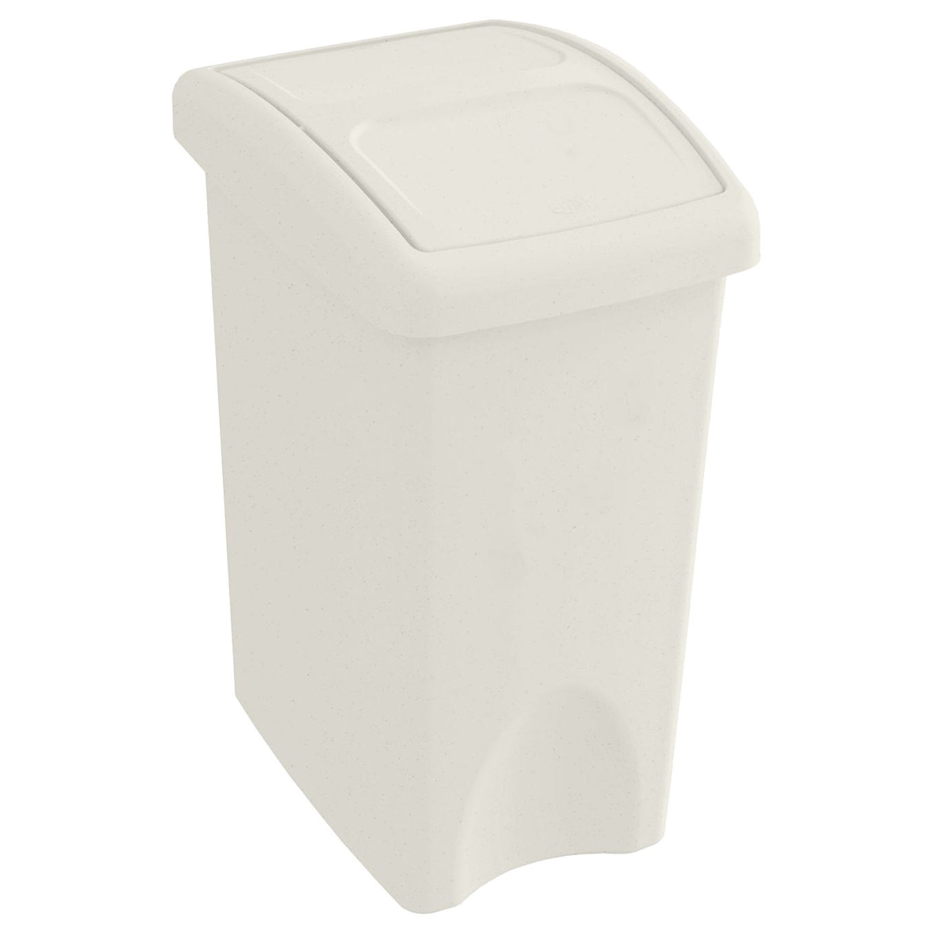 Papelera Vaiven Plana gris 35 litros para instituciones