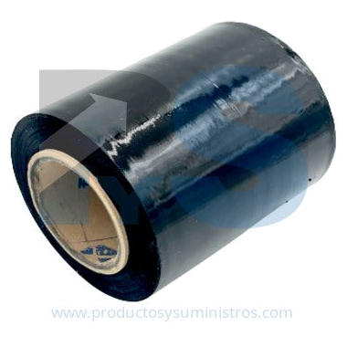 Película Stretch Negra 0.8x50x450