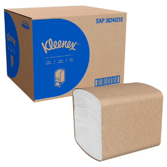 Papel Higiénico Bulk Pack Doble Hoja Ext Blanco x250 und