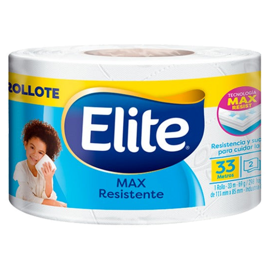 Papel Higiénico Elite Triple Hoja Extrabco 33 mts
