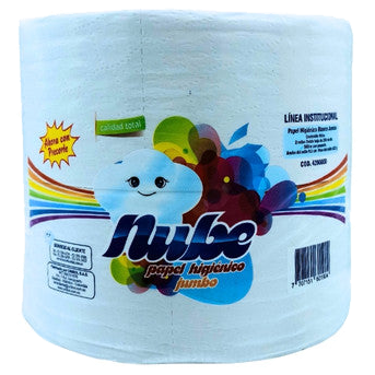 Papel Higiénico Jumbo Blanco Nube 2h x250 mt
