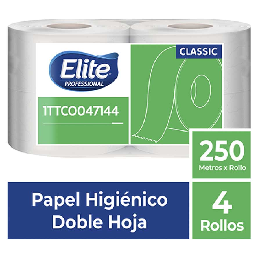 Papel higiénico jumbo Rendipel Natural 250 metros presentación institucional