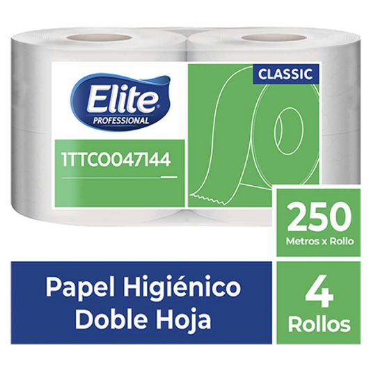 Papel Higiénico Jumbo Rendipel Natural x250 mt x4