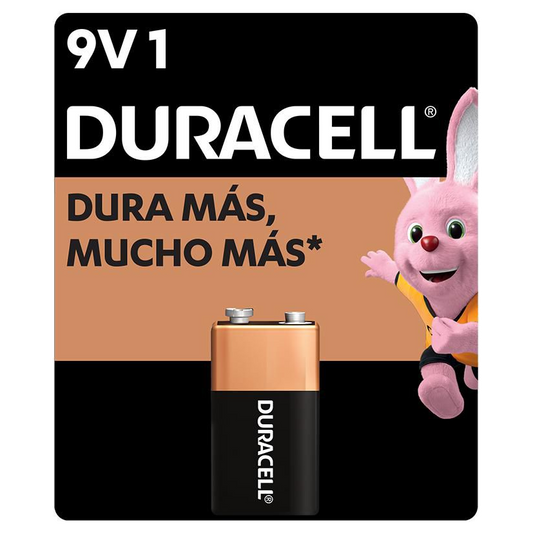 Pila Duracell 9v Blister x1