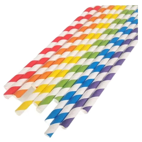 Pitillos Papel Empacados con Rayas