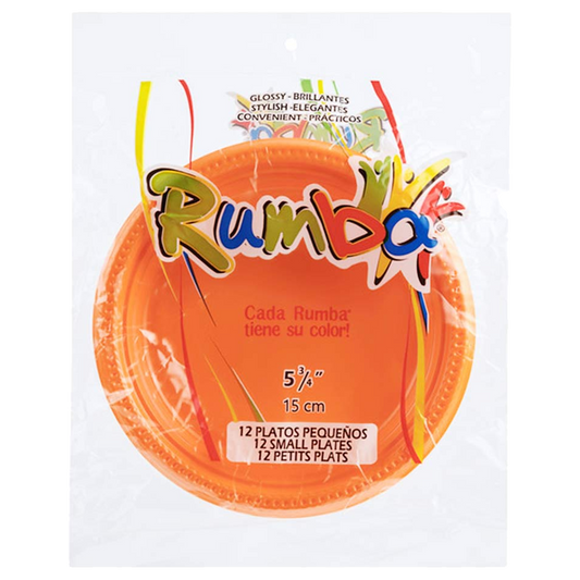 Plato Grande Rumba Trasl Naranja
