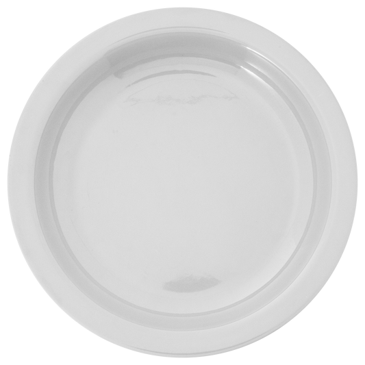 Plato Med Blanco Domingo 80