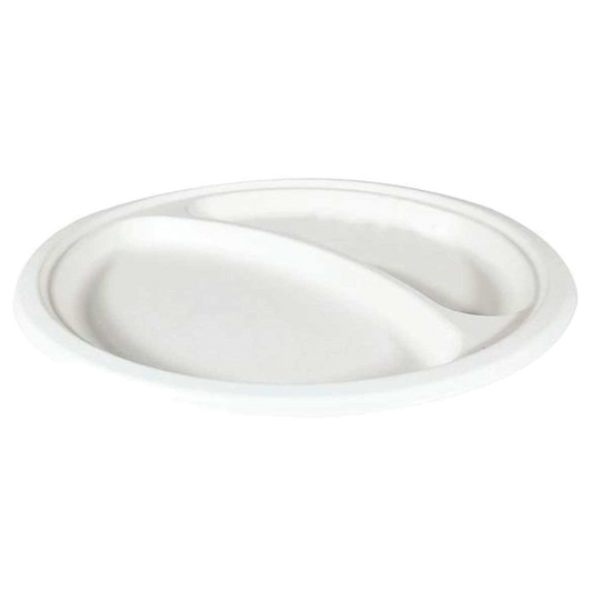 Plato Redondo en Pulpa sin Div.26 cm