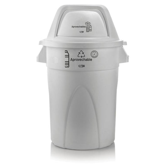 Contenedor Elite 121 lt Blanco