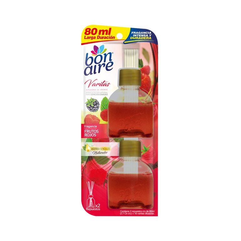 Bon Varitas 80 ml x2 Frutos Rojos