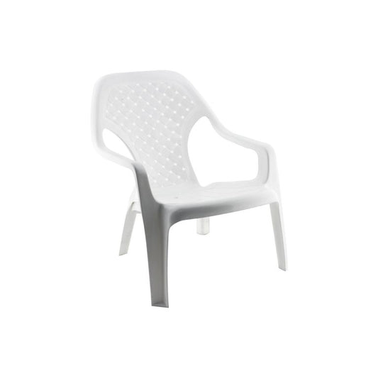 Silla con Brazo Blanco Rimax