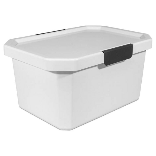 Recipiente C/ Broches/16 L/blanco/congelacion