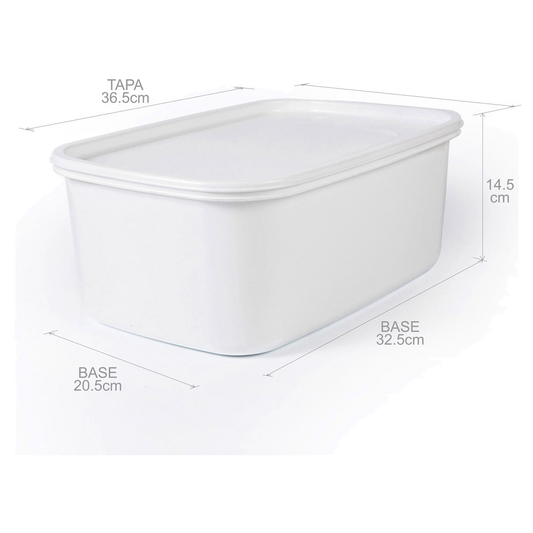 Recipiente Plus/16 L/blanco-congel